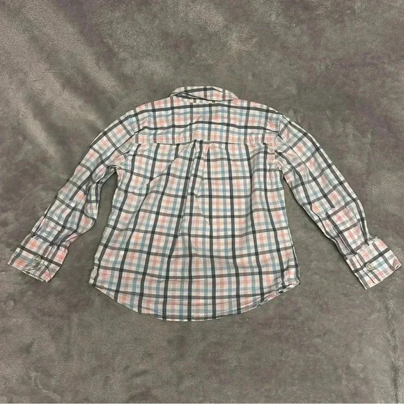 Nordstrom - Long sleeve button down plaid shirt. Size 2 - Picture 3 of 3